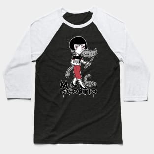 Creepy Cute Zodiac - Scorpio 1.0 Baseball T-Shirt